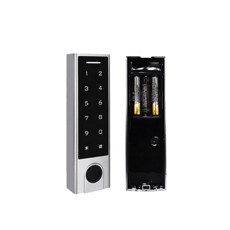 Fingerprint Access Control Kit Wireless door lock 433MHz Remote Control Invisible Lock Security Lock with Password Keypad