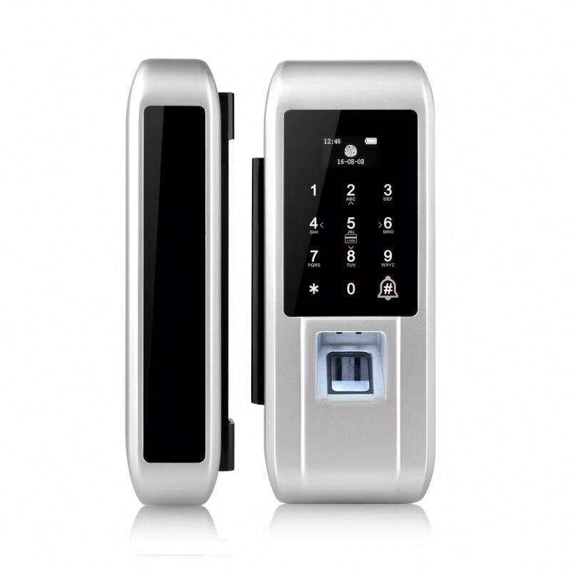 Keyless Remote Automatic House Thumbprint Pin Pad Door Lock