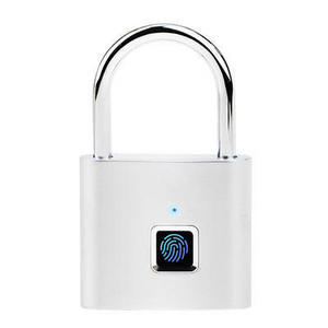 Waterproof Keyless USB Rechargeable Door Locks Fingerprint Smart Padlock Quick Fingerprint Bag Gym Electronic Cabinet Lock