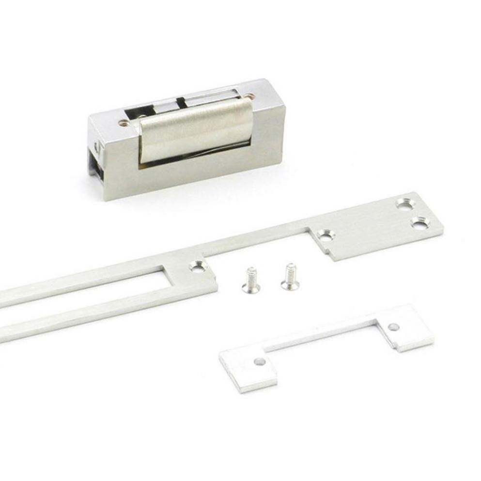 European Narrow Frame Long Plate Fail-secure Safe Smart Rfid Access Control Adjustable Electric Strike Single Door Lock