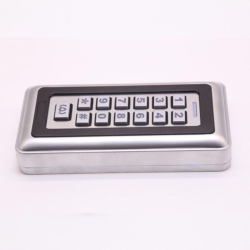 Standalone Metal Access controller System IP67 Waterproof Keypad Door Entry Electronic RFID Access Control