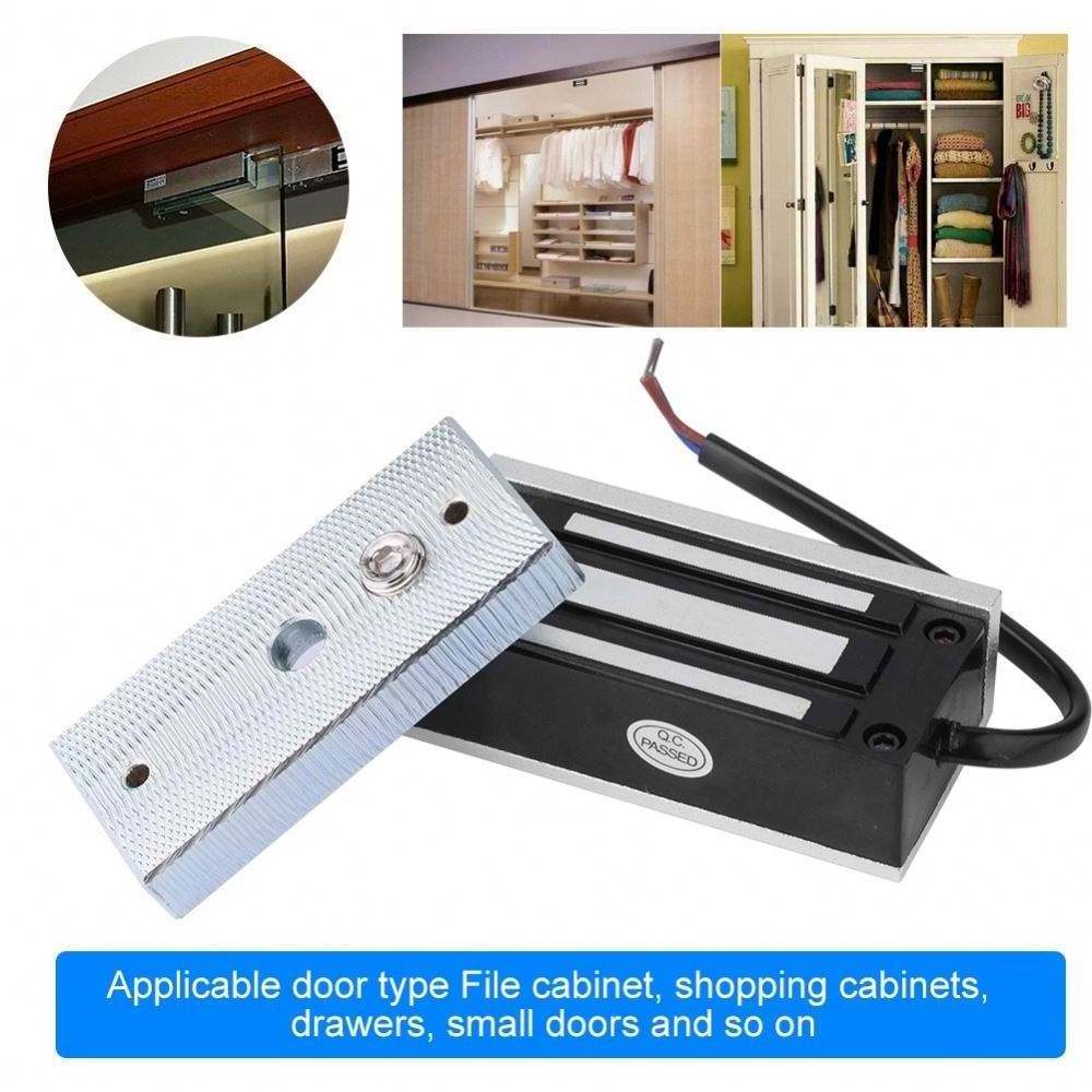 12V/24V Mini 60kg Hanging Hidden Electromagnetic Lock for mini electromagnetic lock for cabinets