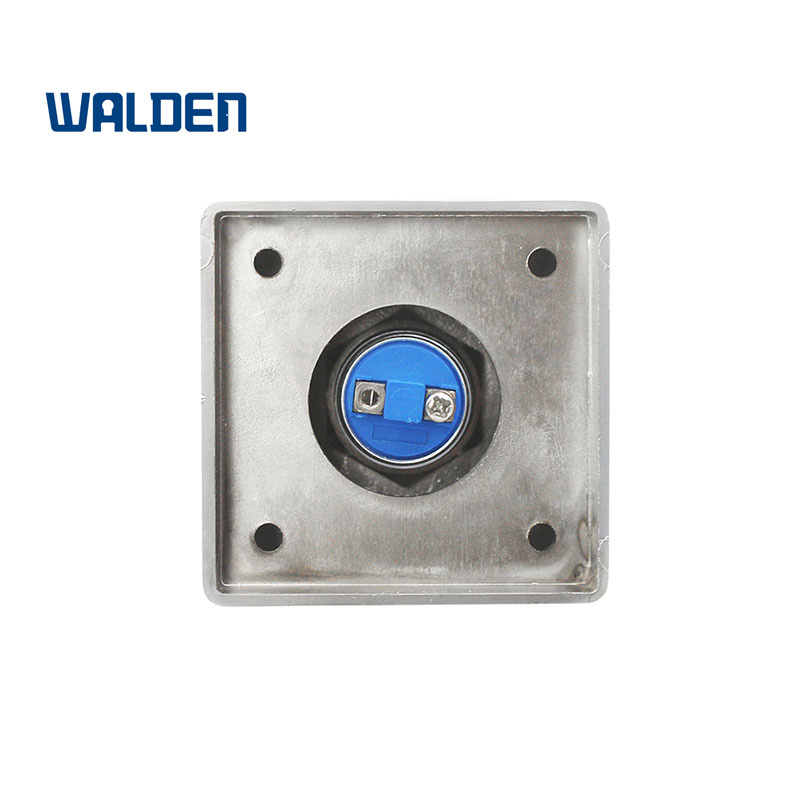 Zinc Alloy Door  Exit Release Button Push NO/COM Switch Panel For Door Access Control System