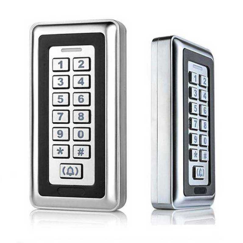 RFID swipe card access control systems Standalone Metal Waterproof Keypad RFID Access controller Door