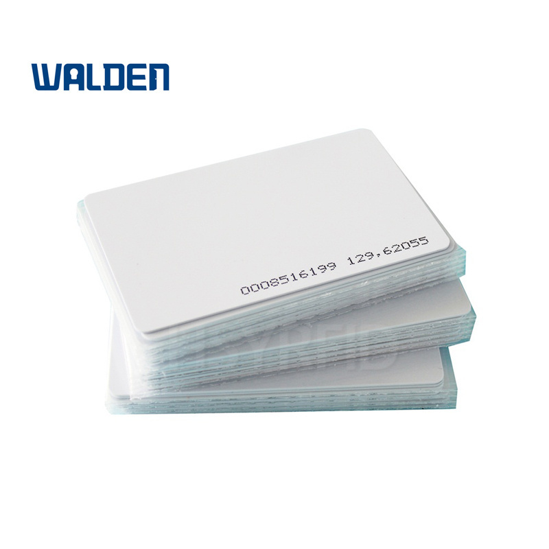 CMYK custom printable ISO 14443A 125khz ID card time attendance access controly system em rfid card