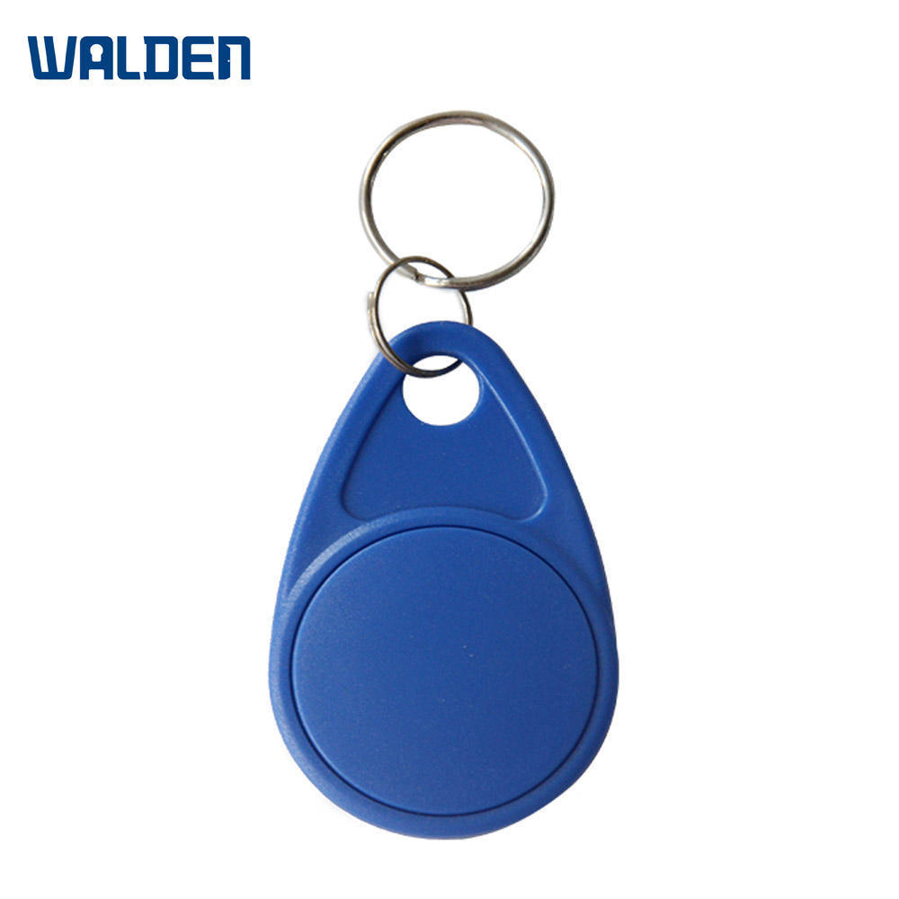 Waterproof access control keyfobs ABS Plastic 125khz Smart NFC Key Ring RFID Keyfob For Door/Elevator