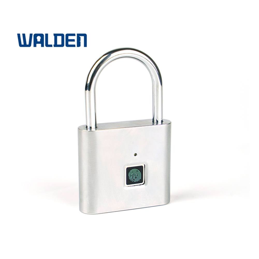 Waterproof Keyless USB Rechargeable Door Locks Fingerprint Smart Padlock Quick Fingerprint Bag Gym Electronic Cabinet Lock