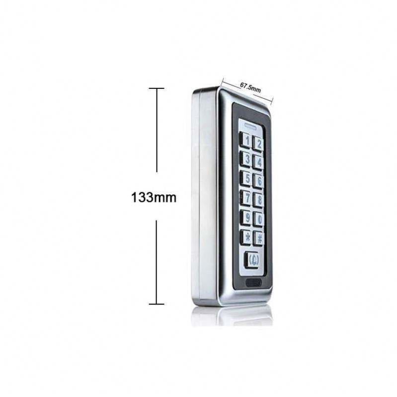 RFID swipe card access control systems Standalone Metal Waterproof Keypad RFID Access controller Door