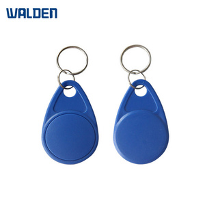 Waterproof access control keyfobs ABS Plastic 125khz Smart NFC Key Ring RFID Keyfob For Door/Elevator