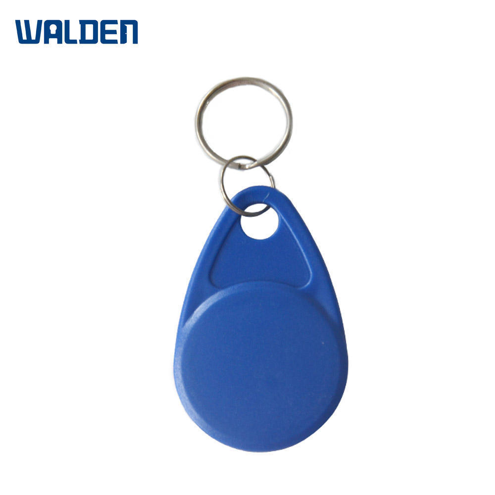 Waterproof access control keyfobs ABS Plastic 125khz Smart NFC Key Ring RFID Keyfob For Door/Elevator