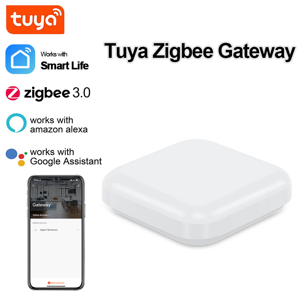 Tuya ZigBee Smart Home Bridge Smart Life APP Wireless Remote Controller ZIGBEE Gateway Hub