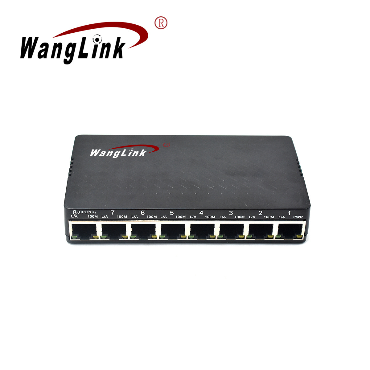 Wanglink 8 port megabit PSE PD passive reverse poe switch