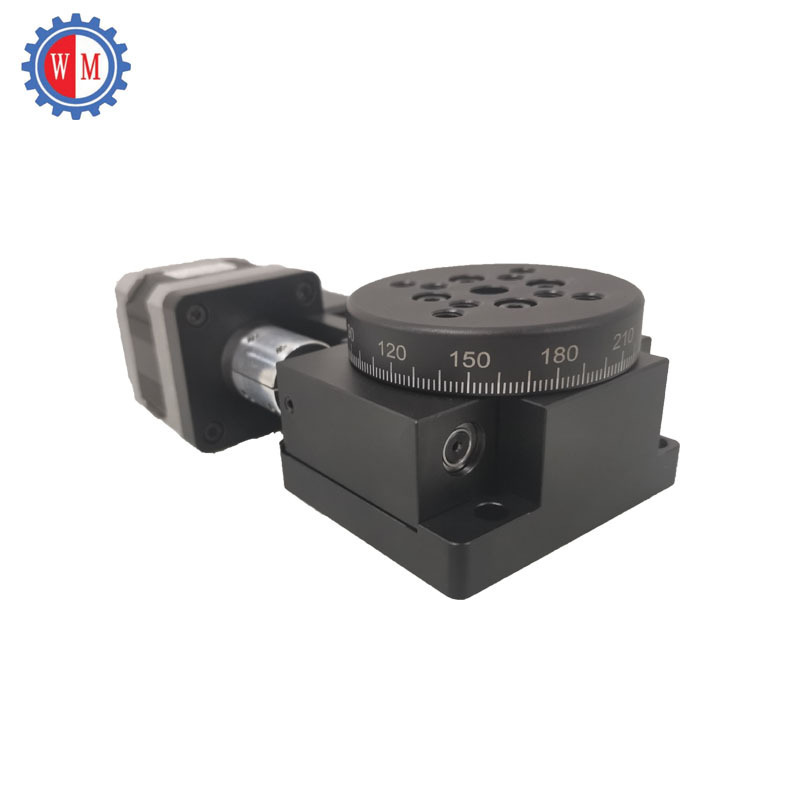 60mm diameter precision 360 degree continous rotation motorized rotary positioning stage