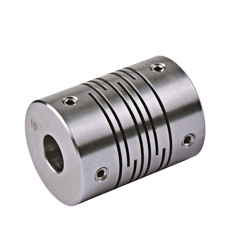 CIG Stainless  Steel Parallel Lines Top Tight Series Flexible Coupling Servo Shaft Coupling