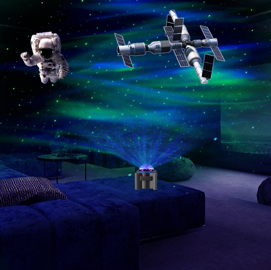 High Quality Northern Lights LED Aurora Starry Sky Projection Nebula projector Star Galaxy Projector for Kids