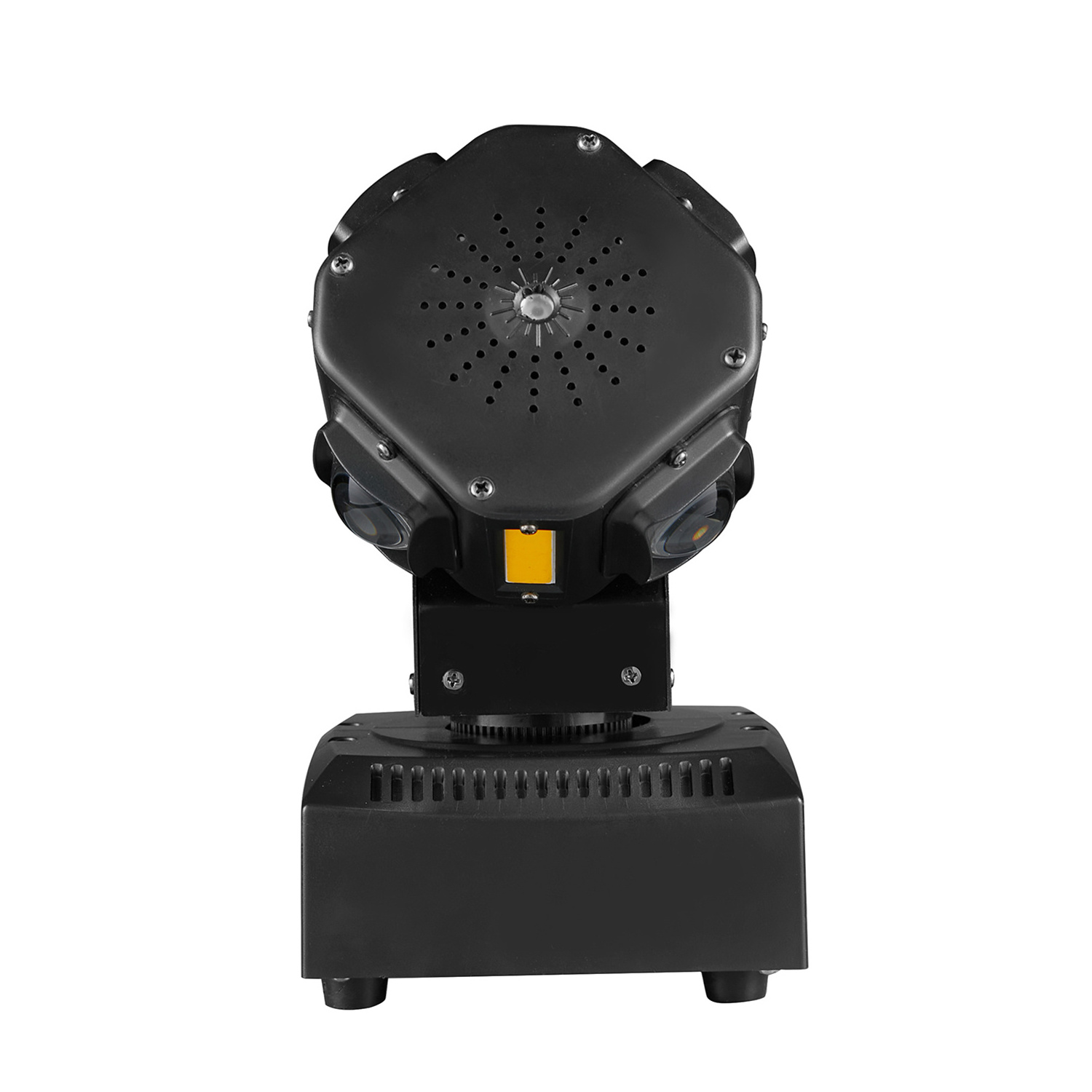 WANRAY Lighting New Coming Dazzling RGBW 8*10w Laser LED Beam Moving Head Infinite Rotation Dj Lights