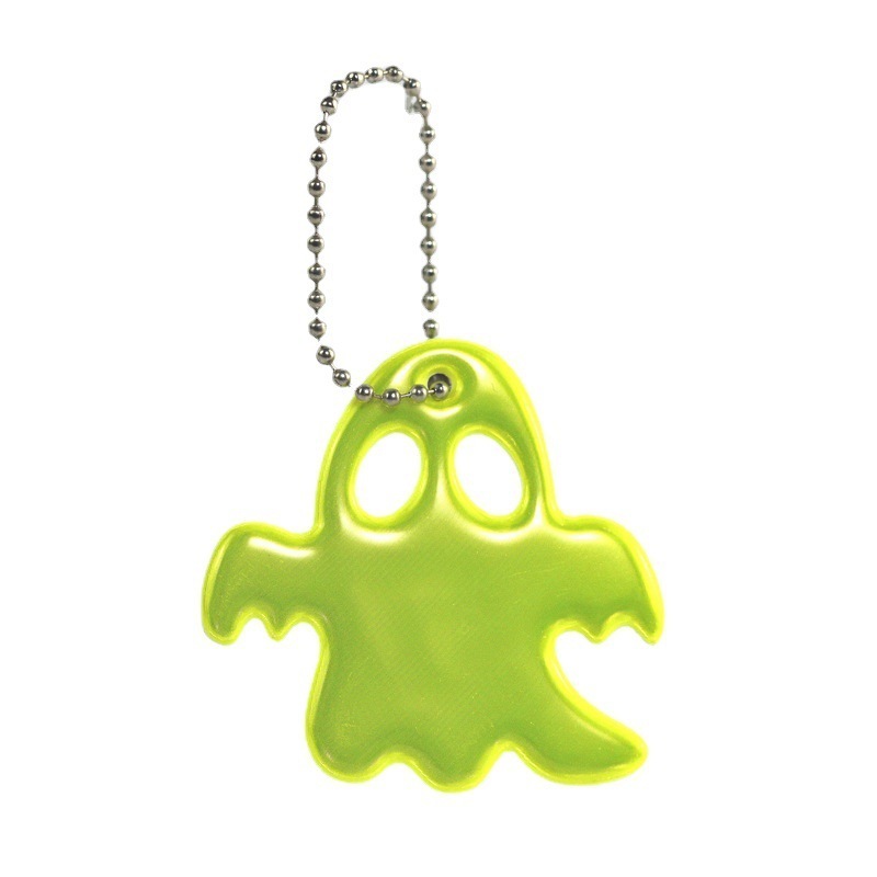 Custom Glow In the Dark Safe Reflective Keychain for Kids Bag Backpack Pendant