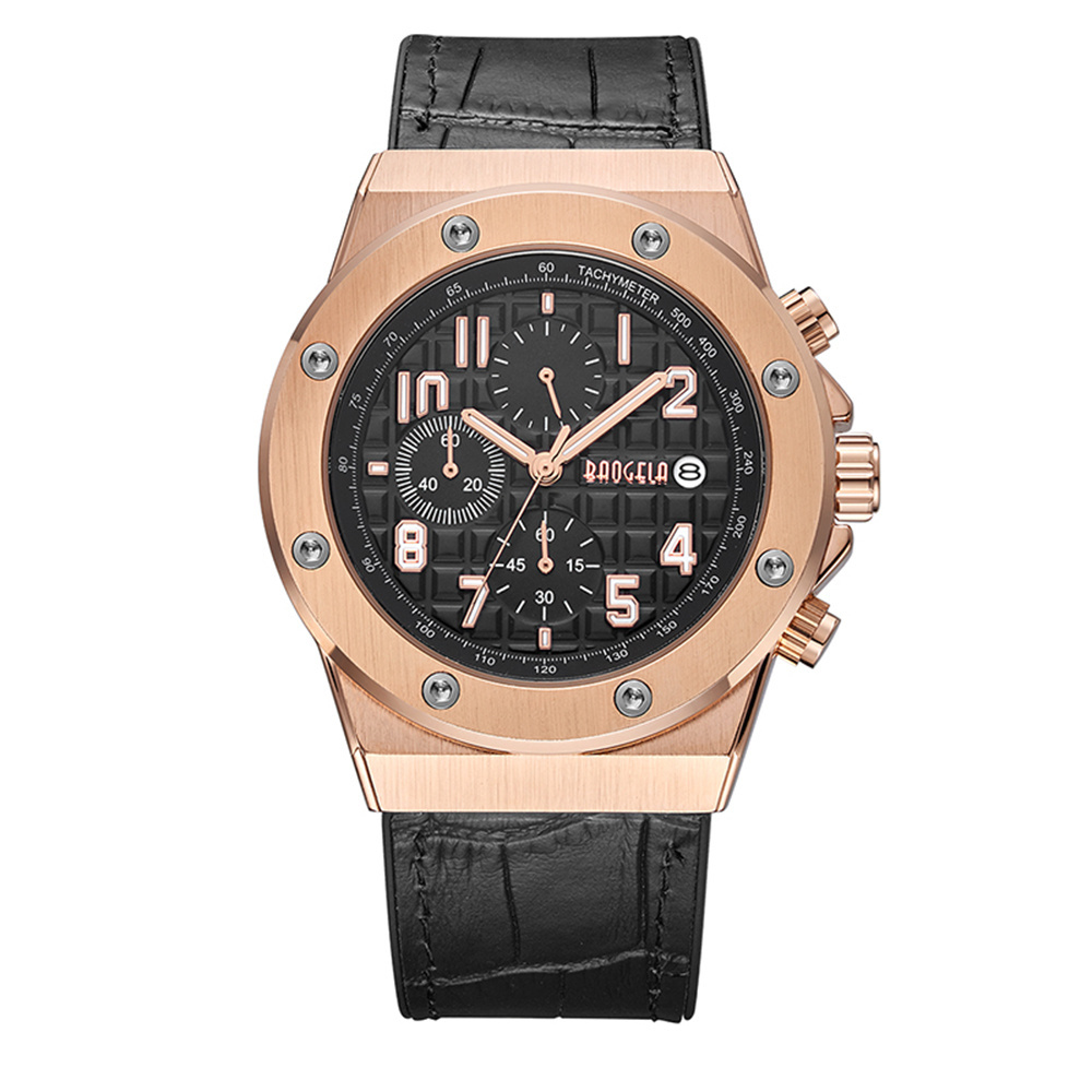 Hot Selling Top Brand Designer Wristwatch Baogela 1805 Cool Men Wrist Watch Luxury Alloy Chronograph Watches