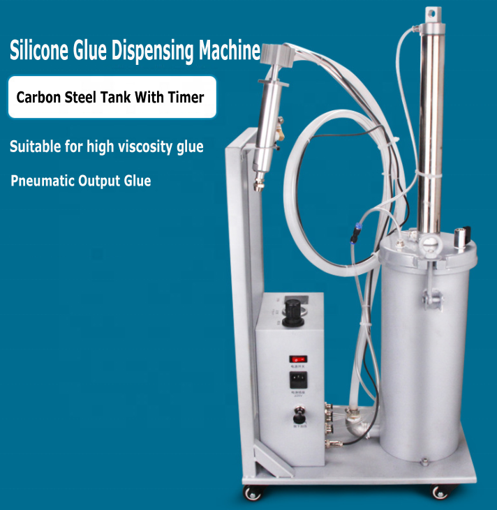 Fast Effective Working Large Flow Manual Glue Filling Machine 2600ML Silicone Glue Dispensing Machine