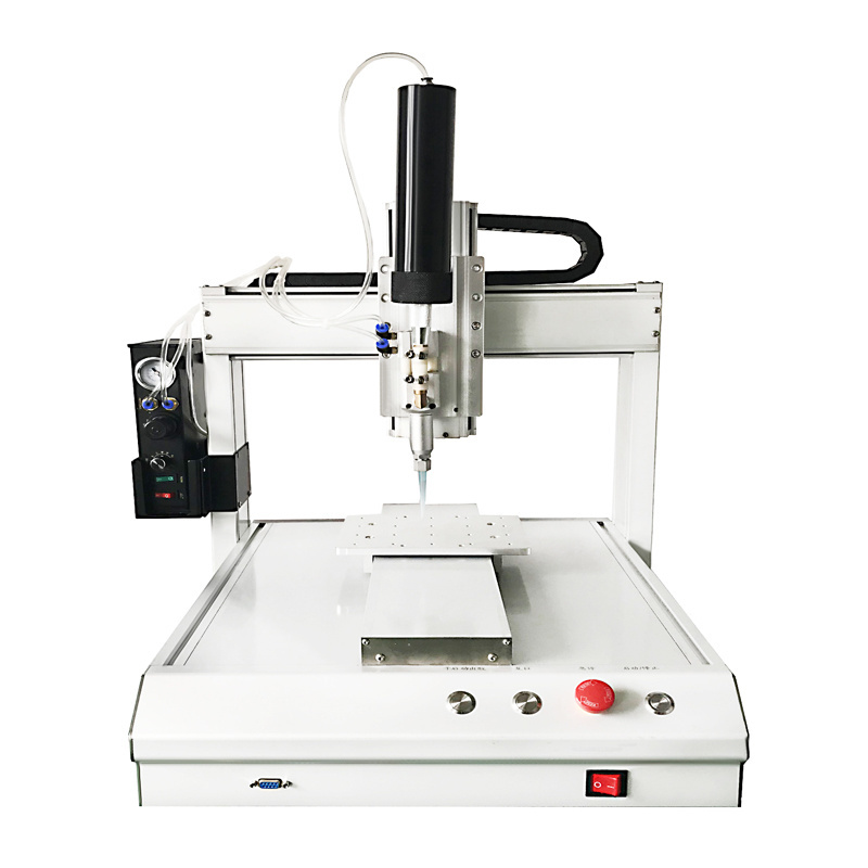 Doming Small Dose Ab Epoxy Automatic High Viscosity Glue Two Component Mixing And Dispensing Machine