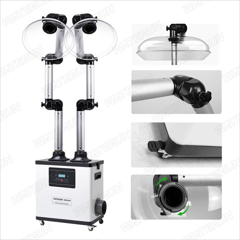 Beauty Fume Extractor Nail Salon Cyclone Dust Collector