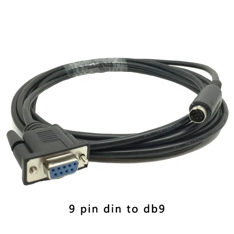 Mini Din Male  5Pin 6Pin 7 8 9Pin Plug Connector To Usb 6 Rca Midi Power Extension Mini Audio Cables For Computer