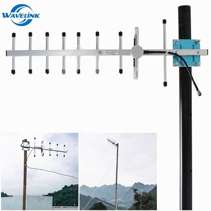 Factory Price outdoor antenna high gain 868mhz yagi antenna amplifier directional wifi wireless antenna