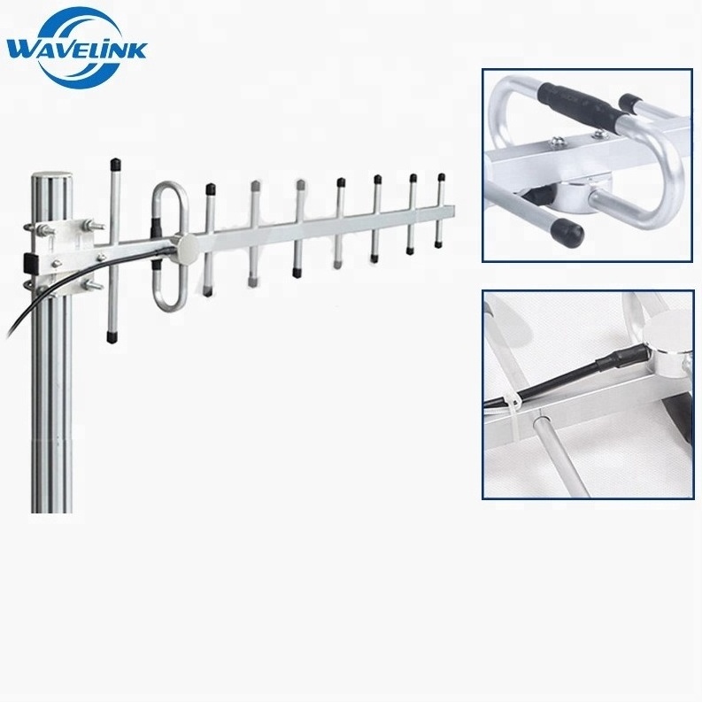 Factory Price outdoor antenna high gain 868mhz yagi antenna amplifier directional wifi wireless antenna