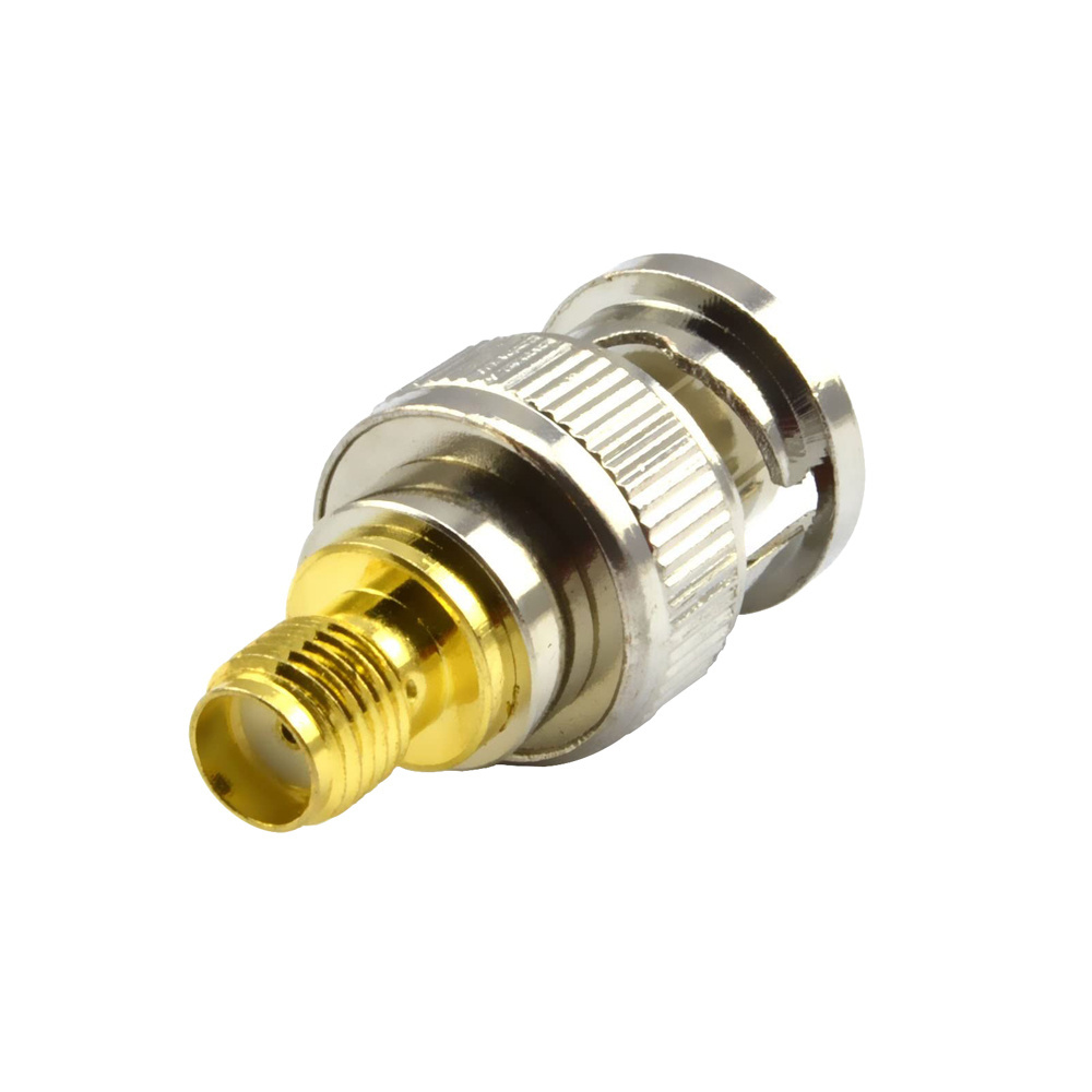 Plug RF Coaxial Adapter Connector BNC Male to SMA Female 50W Oem Odm 00 Ffa Mini M7 Male Coax Wires Plug 500 V RMS 0-6ghz