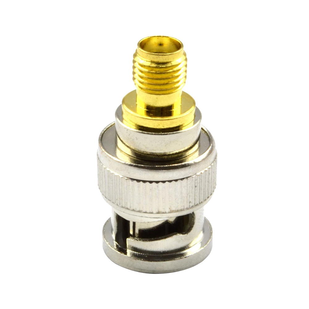 Plug RF Coaxial Adapter Connector BNC Male to SMA Female 50W Oem Odm 00 Ffa Mini M7 Male Coax Wires Plug 500 V RMS 0-6ghz