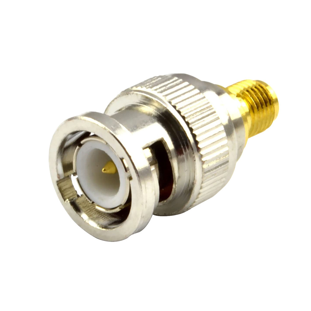 Plug RF Coaxial Adapter Connector BNC Male to SMA Female 50W Oem Odm 00 Ffa Mini M7 Male Coax Wires Plug 500 V RMS 0-6ghz