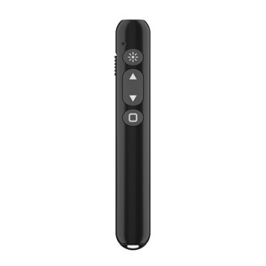 2.4G wireless remote control PPT page turning USB rechargeable red class 2 laser pointer