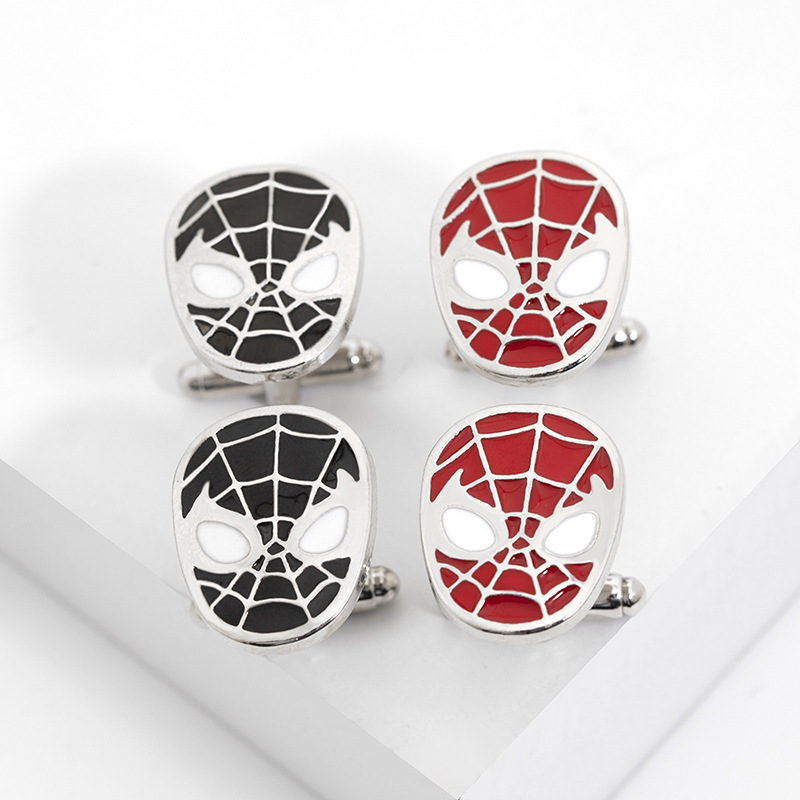 Classic Superheroes Cufflinks 28 Styles Option Quality Brass Material Smooth Plating Cuff Links Wholesale & Retail