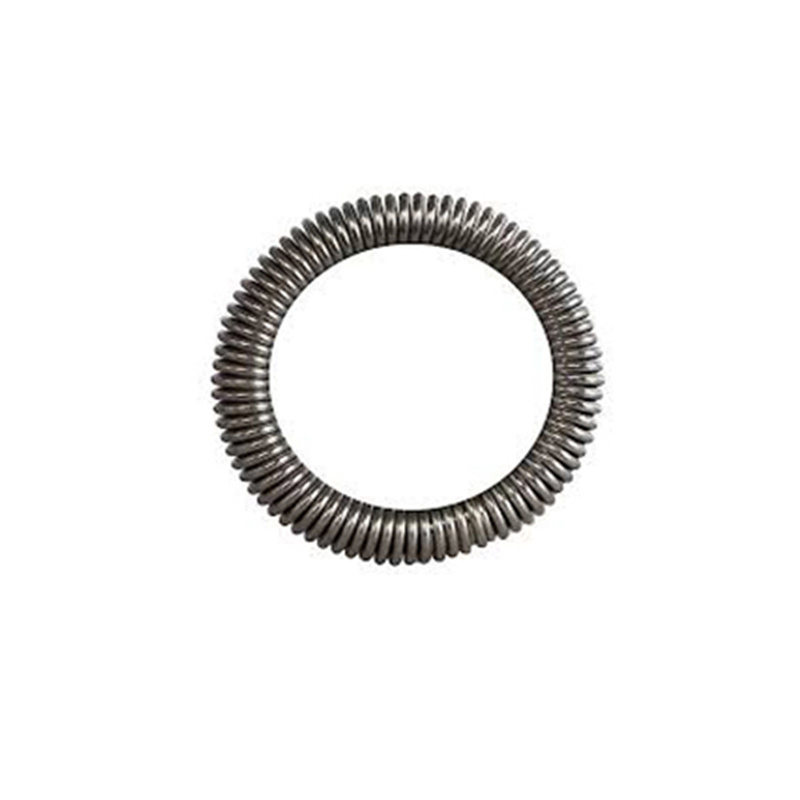 Customized various stainless steel carbon steel metal O shape micro coil circular interlock garter spring