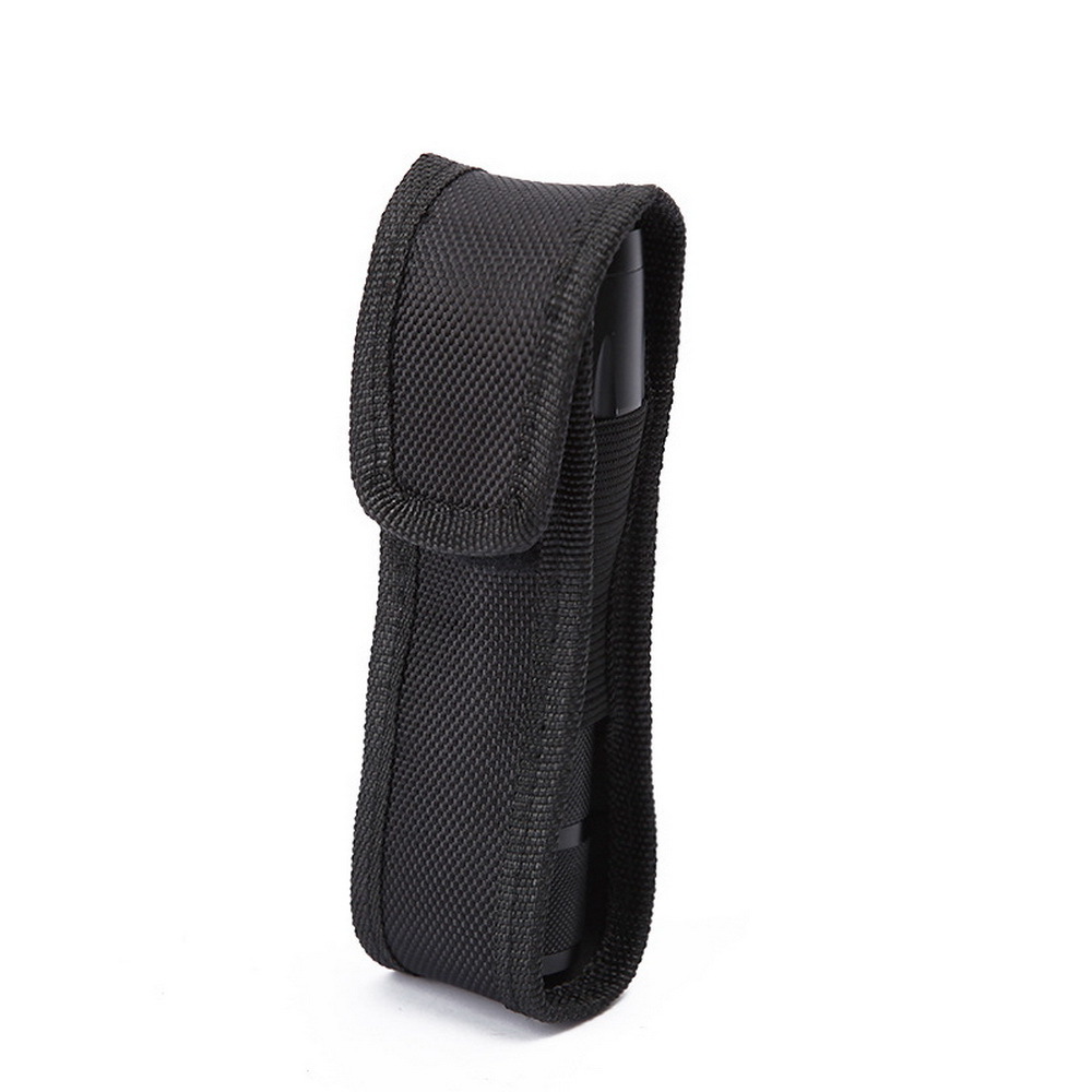 180*46mm Nylon Belt Carry Case Torch Pouch  LED Handheld Flashlights Holster Holder