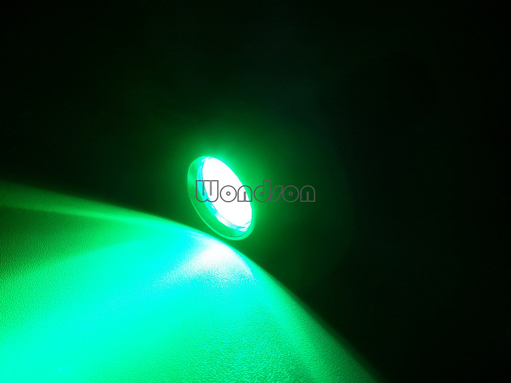 Powerful Active Eyes 9 LED Flashlight Green Light Plants Grow Flashlight