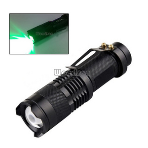 High Intensity Bulb Grow Light Hydroponic Green Light 560nm Zoom Flashlight