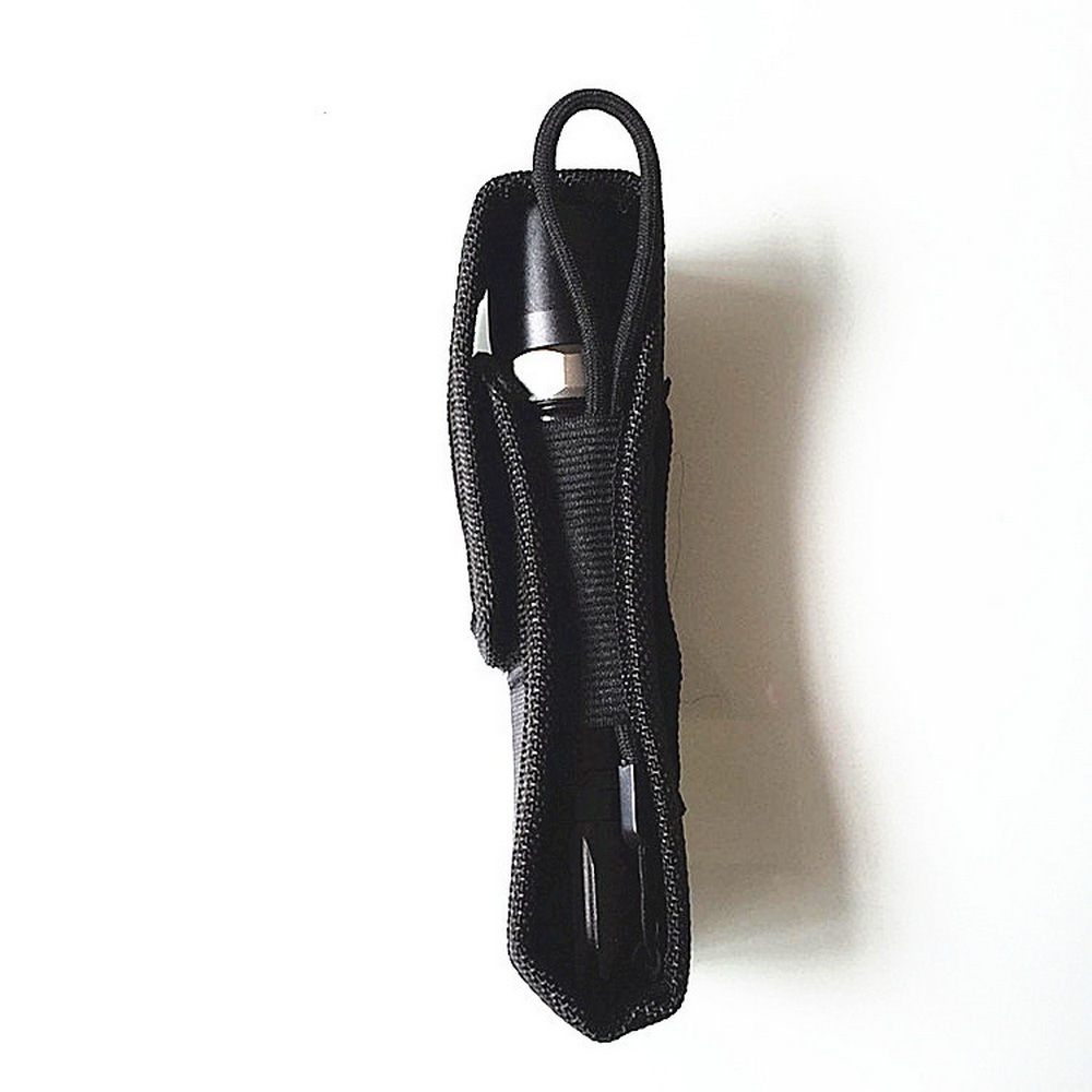 180mm Length Nylon Cover Case Tactical Storage Pouch Torch Lamp Bag Flashlight Holster