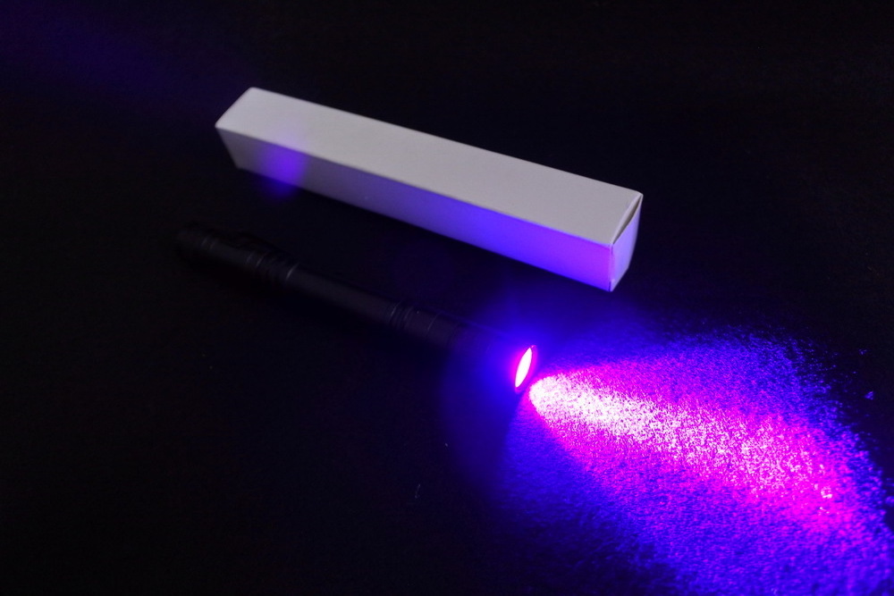 High Bright 395nM UV Pen Purple Curing UV Resin Fly Tying Blacklight UV Pen Flashlight