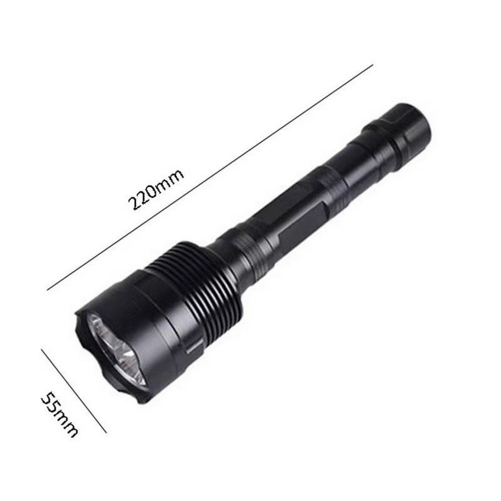 365nm Black Light UV Flashlight Handheld LED Rechargeable Battery Air Conditioning Leak Detection Scorpions Torch