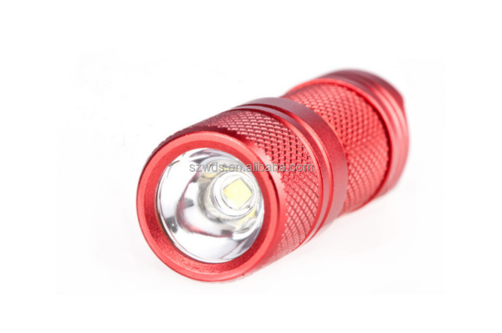 3W 100 lumens LED 10180 Mini Keychain USB Rechargeable Flashlight