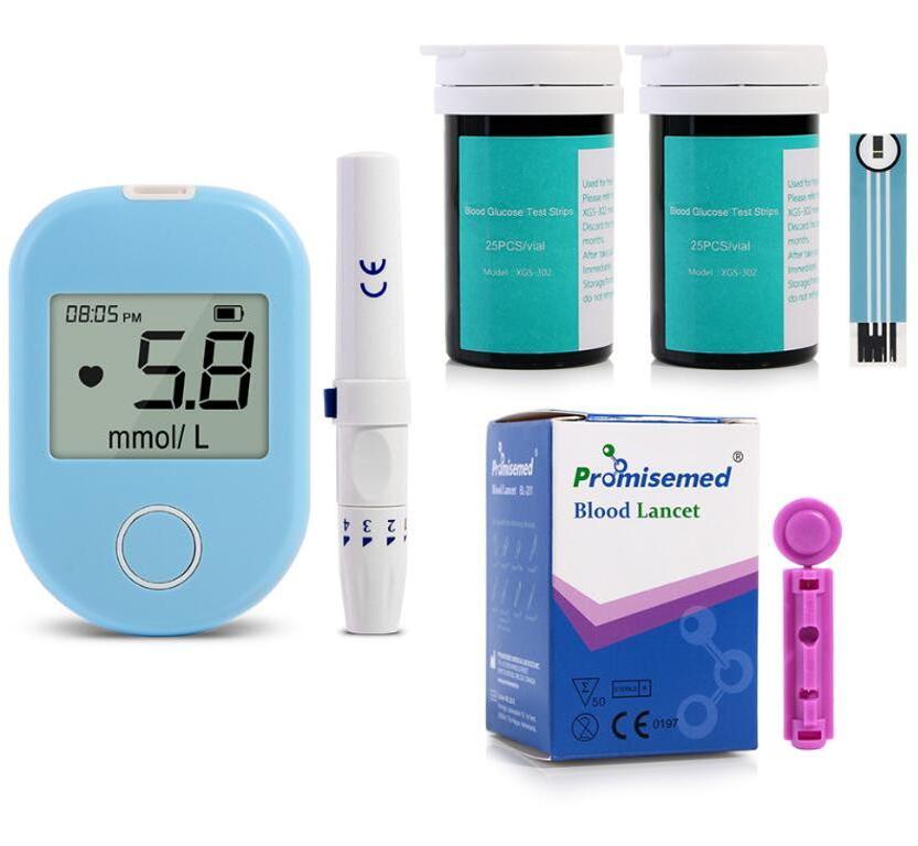 Medical Glucometer Monitor Digital Blood Glucose Meter Diabetes glucose Test strips