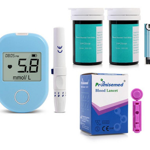 Medical Glucometer Monitor Digital Blood Glucose Meter Diabetes glucose Test strips