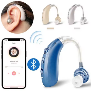 High Quality Digital Hearing Aids For BTE Blue Tooth Hearing Amplifier High Sound Gain Hearing Aids Earphone For The Deaf A-360D