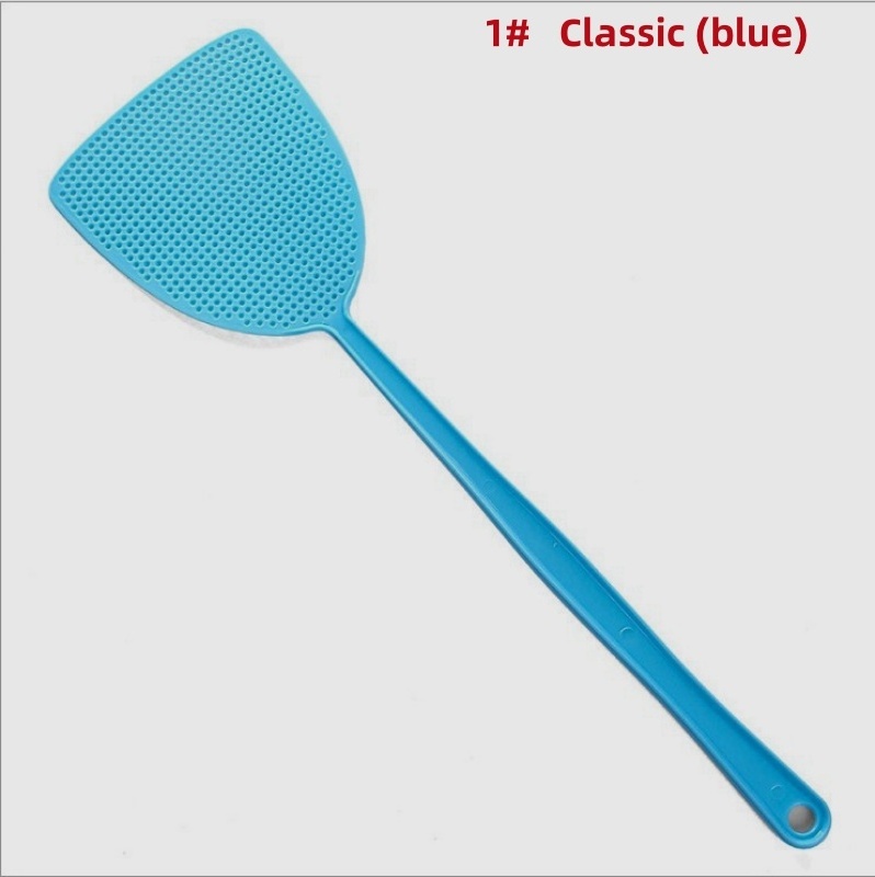 wholesale Fly swatter plastic pp new material household non-bad manual extended handle fly and mosquito swatter