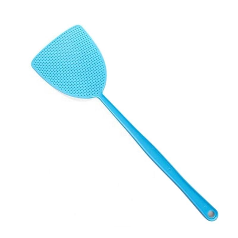 wholesale Fly swatter plastic pp new material household non-bad manual extended handle fly and mosquito swatter