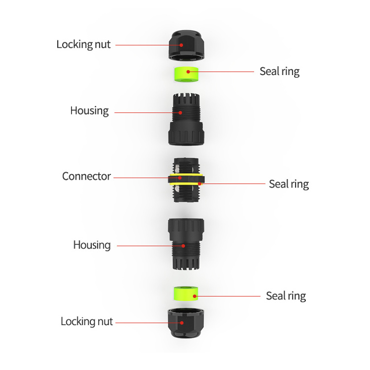 E-Weichat High Quality IP68 Circular Sleeve Industrial M20 Cable Waterproof Connector IP68 Cable Waterproof Connector