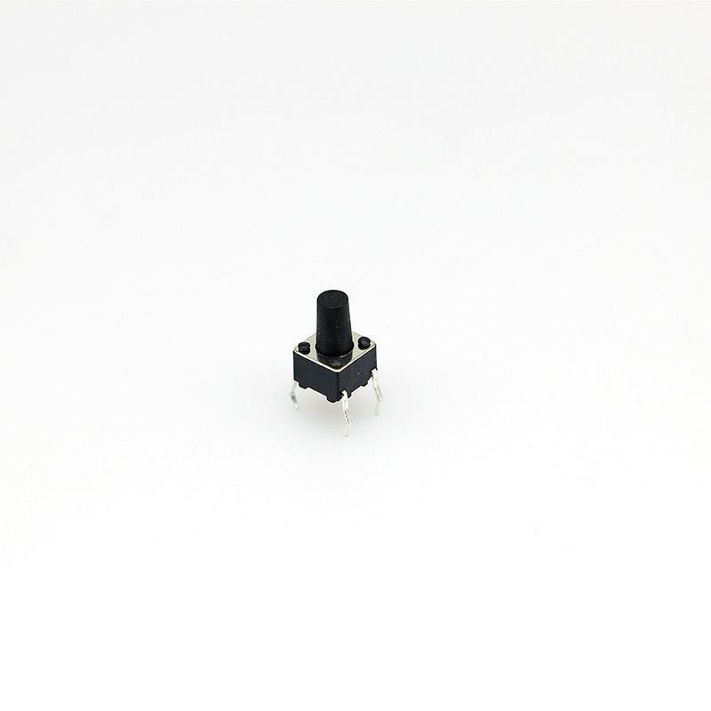 Tact Switch 4.5*4.5*8 Black Bottom 4 Bent Feet Push Button Switches Tact Micro Switch 4.5x4.5