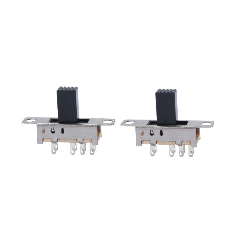 ss-23e04 3 Position 8P Panel Mount 2p3t 3pdt Slide Switch SS-23E04 sliding switches