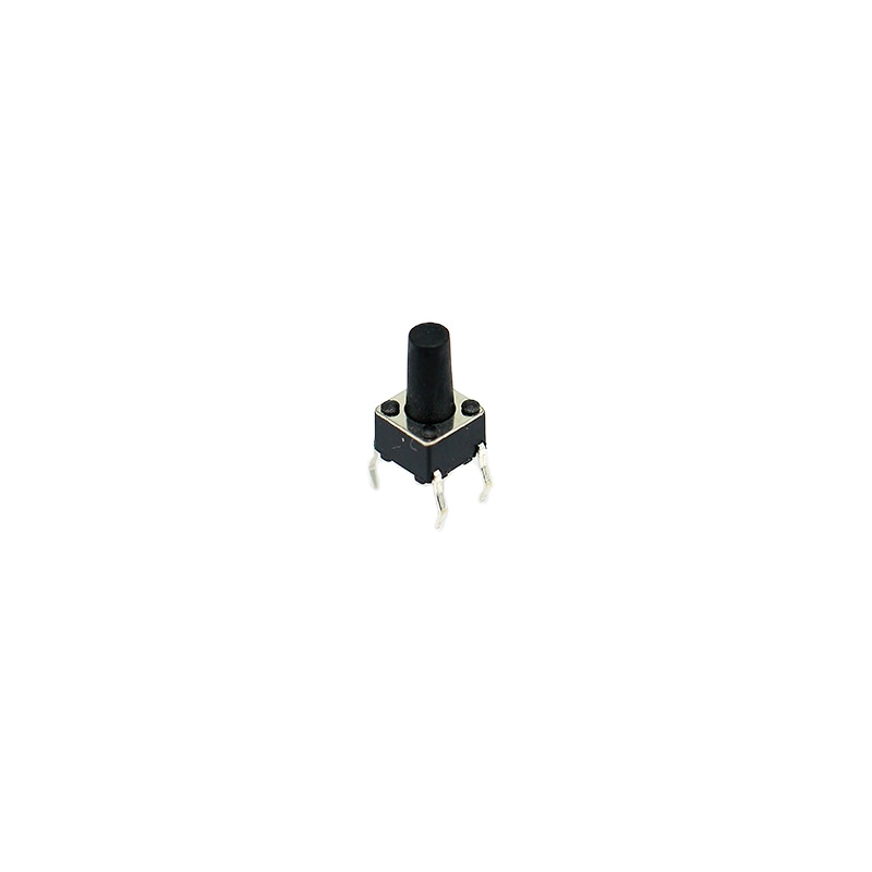 Momentary switch push button Tact Switch 6*6*9 black Bottom 4 Bent Feet Push Button Switches